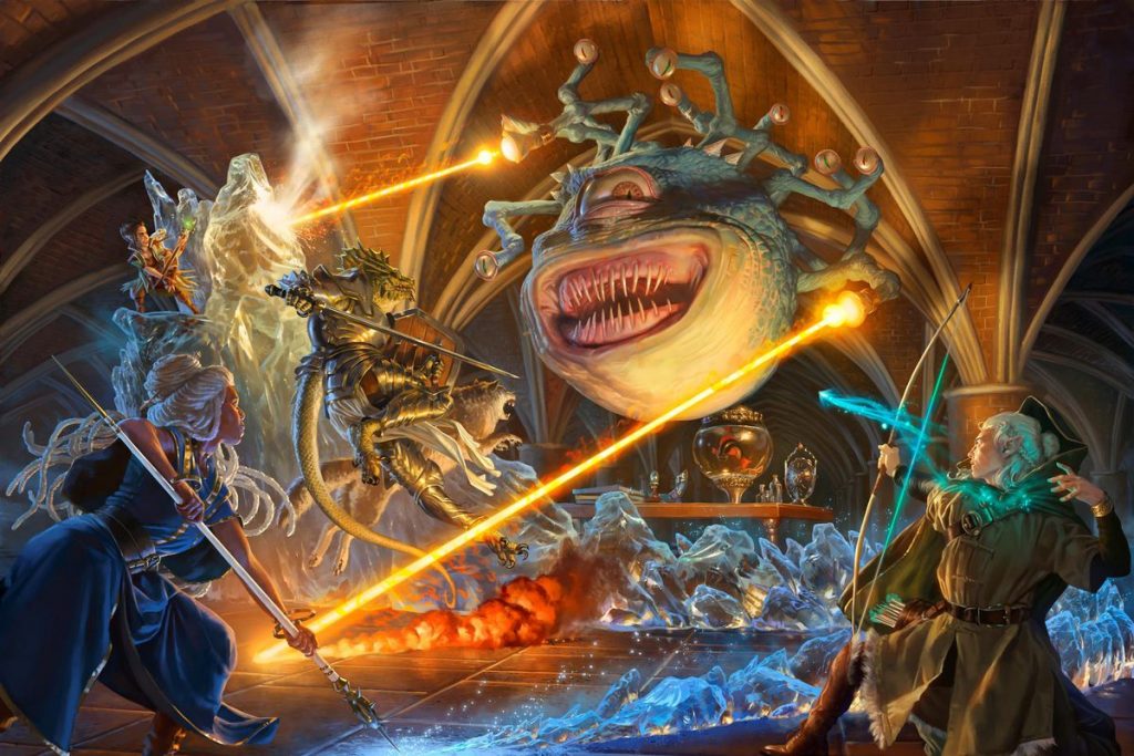 Party Art.0 1024x683 - These are the Best D&D 5e Adventures For Beginners.